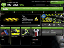 Tablet Screenshot of footballplus.nl